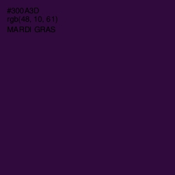 #300A3D - Mardi Gras Color Image